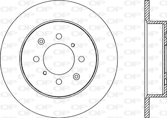 OPEN PARTS Jarrulevy BDA2186.10